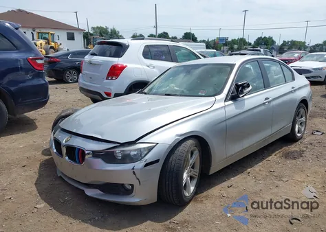 2015 BMW 320I из США, поврежденный, VIN WBA3B1C50FP831242